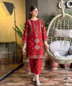 Graceful 2 Piece Lawn Dress 
