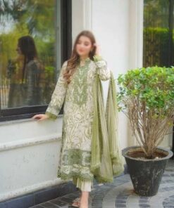 Elegant Chiffon Designer Suit for Weddings, Parties and Celebrations | Jalwa Store 