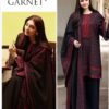 High quality display of Jazmin SK-703 winter dhanak unstitched 3 piece winter suit at Jalwa Store