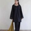 Coordinated dupatta drape and hem embroidery of Multani Khaddi Susi KH-216 multani khaddi susi Pakistani ladies collection