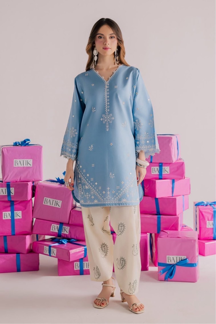 Stylish Brown Sapphire Dhanak 2-Piece Embroidered Winter Collection for cozy winter styling by Jalwa Store