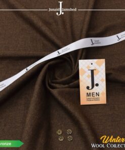 Top quality J. Men unstitched wool suit for winter season in Pakistan