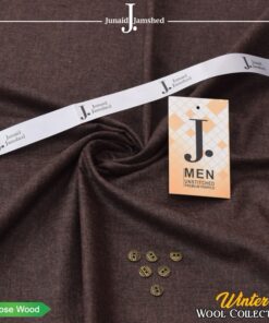 Traditional Pakistani menswear unstitched wool suit by J. for winter festivities