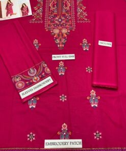 Authentic Teal Pure Dhanak Sapphire Winter 2-Piece Outfit with premium winter insulation - Jalwa Store Exclusive 