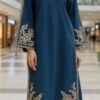 Luxurious Red Unstitched Sapphire Winter Dhanak 2PC Embroidered Suit with intricate threadwork from Jalwa Store Winter Collection 