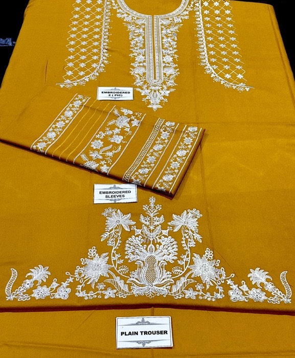 Authentic Teal Pakistani Sapphire Winter Dhanak 2PC Embroidered Wear featuring detailed border embroidery from Jalwa Store Winter Collection