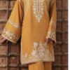 Authentic Teal Pakistani Sapphire Winter Dhanak 2PC Embroidered Wear featuring detailed border embroidery from Jalwa Store Winter Collection