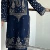 Cozy Red Sapphire Dhanak 2-Piece Embroidered Winter Collection with matching trouser and shirt | Jalwa Store Pakistani Fashion 