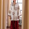 Gorgeous Blue Pure Dhanak Sapphire Winter 2-Piece Outfit with intricate threadwork | Jalwa Store Pakistani Fashion