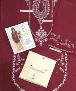 Stylish Teal Pakistani Sapphire Winter Dhanak 2PC Embroidered Wear featuring traditional Pakistani motifs | Jalwa Store Pakistani Fashion 