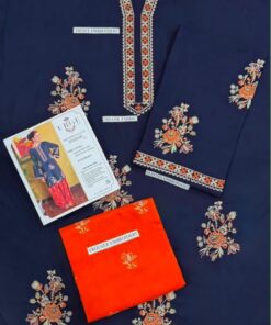Stylish Maroon 2PC Embroidered Sapphire Winter Dhanak Dress with floral embroidered details - Jalwa Store New Arrivals 