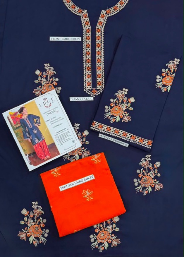 Stylish Maroon 2PC Embroidered Sapphire Winter Dhanak Dress with floral embroidered details - Jalwa Store New Arrivals