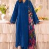 Catalog presentation of Naqsh SK-665 winter dhanak unstitched 3 piece winter suit at Jalwa Store