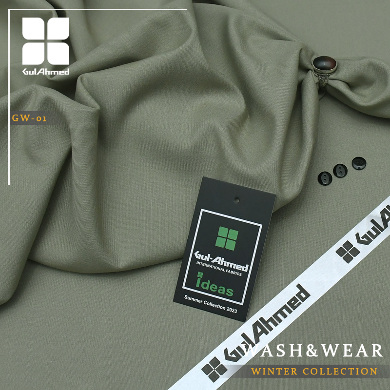 Gul Ahmed premium men unstitched winter clothing
