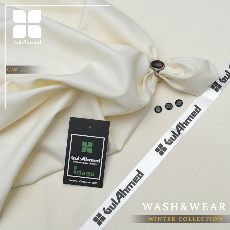 Premium wash and wear men shalwar kameez fabric
