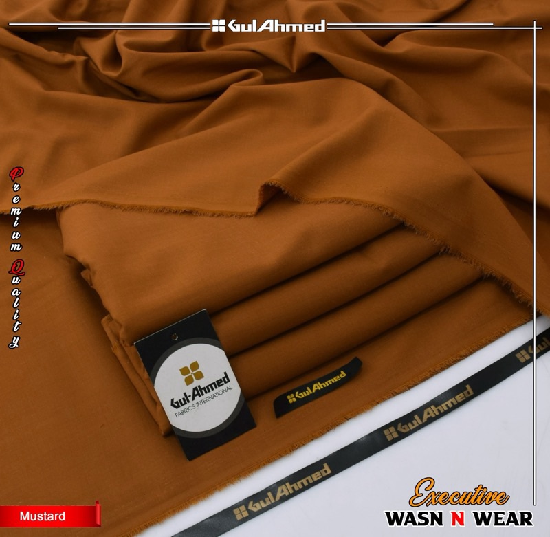 Premium gents winter shalwar kameez fabric by Gul Ahmed