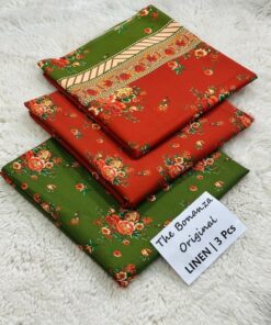 Turquoise Vibrant Print Women Karandi Ladies Suit for Winter Season in Pakistan