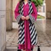 Slate Vibrant Print Women Linen Unstitched Collection for Winter Season in Pakistan
