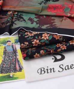 Golden Digital Print Women Karandi 3 PC Unstitched for Winter Season in Pakistan