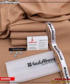 Gul Ahmed men unstitched wash and wear winter suit