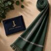 Luxurious men's winter shawl perfect for dark shalwar kameez