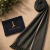 J. winter shawl for men with JDR premium printer box