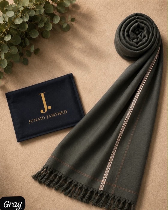 J. winter shawl for men with JDR premium printer box