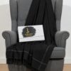 J. warm wool shawl featuring premium JDR box packing