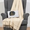 J. men's thick wool shawl for extreme cold weather