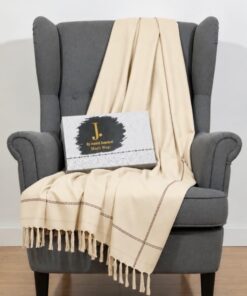 J. men's thick wool shawl for extreme cold weather