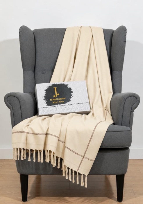 J. men's thick wool shawl for extreme cold weather