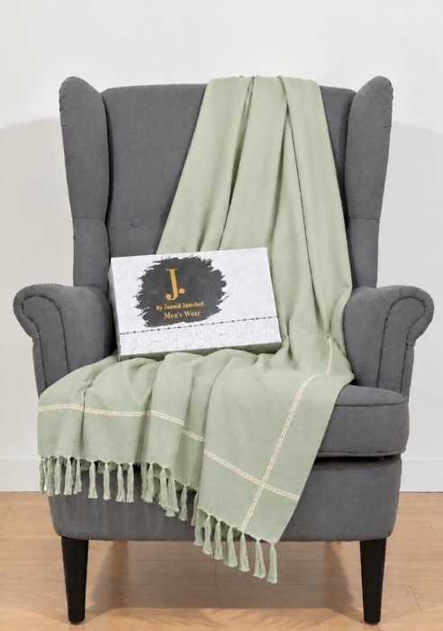 Classic J. winter shawl wrap for traditional gentlemen