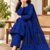Mustard Floral Print Women Karandi Unstitched Suit for Winter in PakistanPurple Floral Print Women Dhanak 3 Piece Suit for Winter in Pakistan