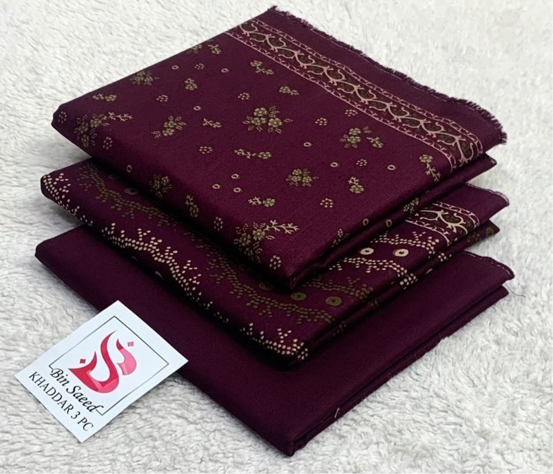 Chic Unstitched Ladies Khaddar Pakistani Winter Fashion