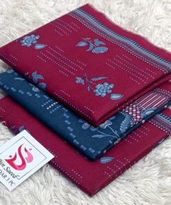 Modern Winter Khaddar Ensemble Unstitched Collection
