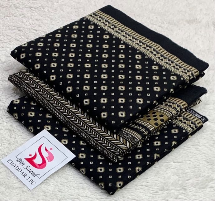 Modern Winter Khaddar Ensemble Unstitched Collection